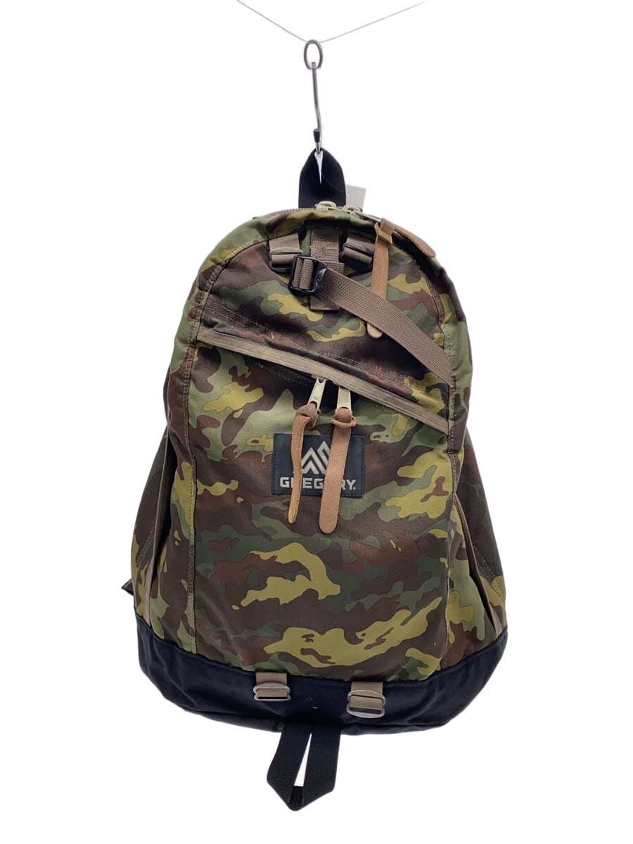 GREGORY Daypack Deep Forest Backpack Nylon KHK Camouflage