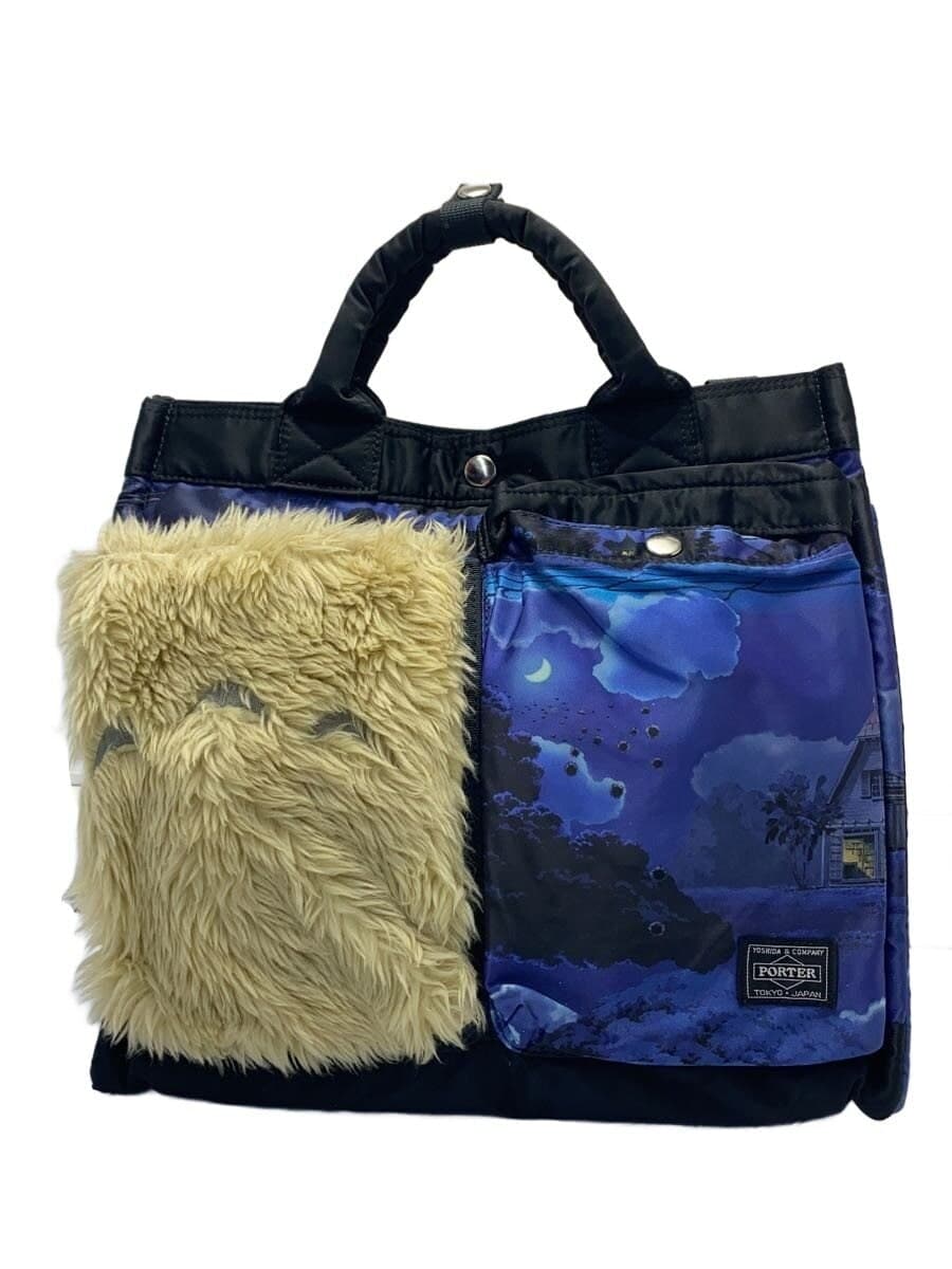 PORTER My Neighbor Totoro Shoulder Bag BLK