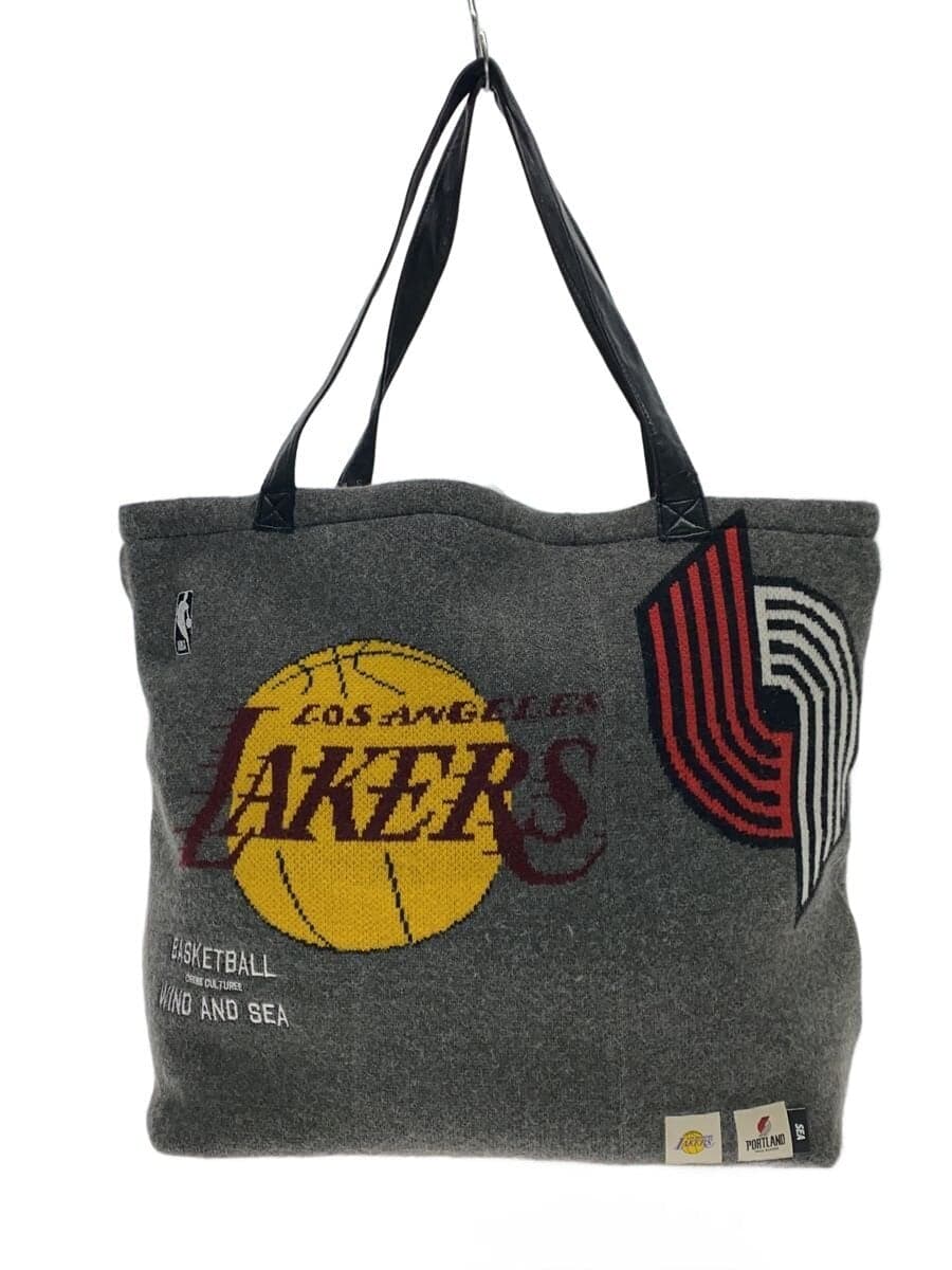 WIND AND SEA × NBA Tote Bag -- GRY