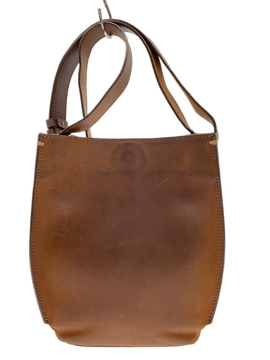 Tsuchiya Kaban Shoulder Bag Leather BRW