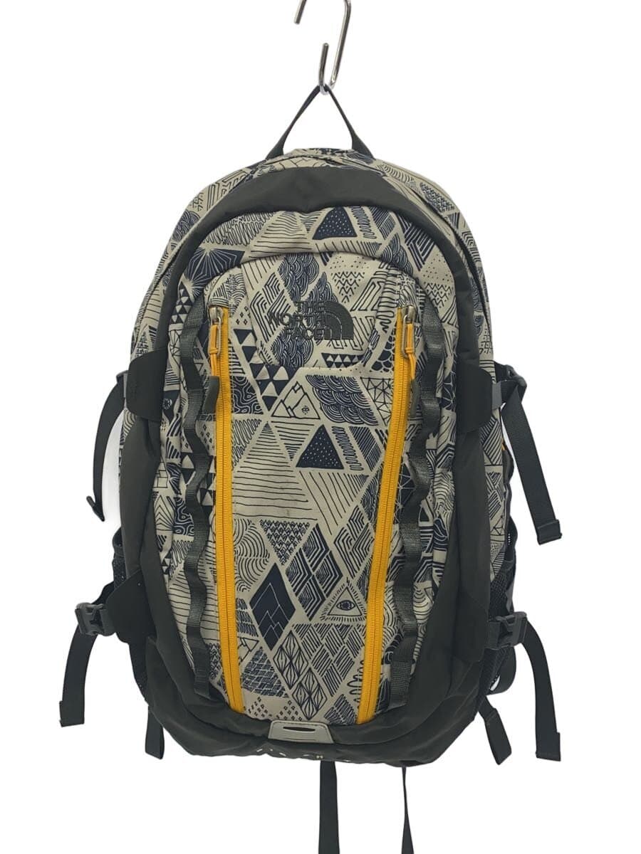 THE NORTH FACE backpack GRAY all-over pattern NM71605