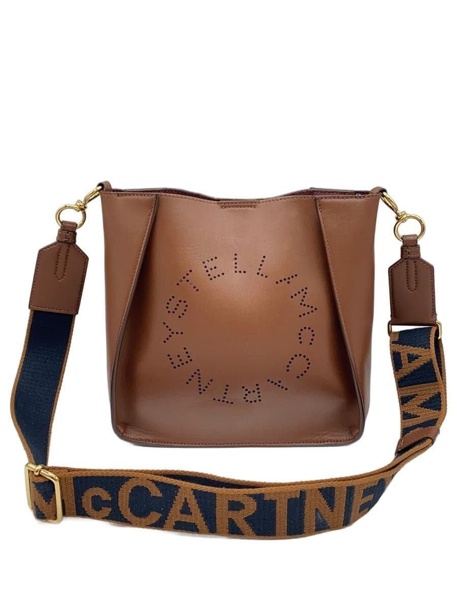 STELLA Mc CARTNEY Shoulder Bag Leather BRW 557906 W8542