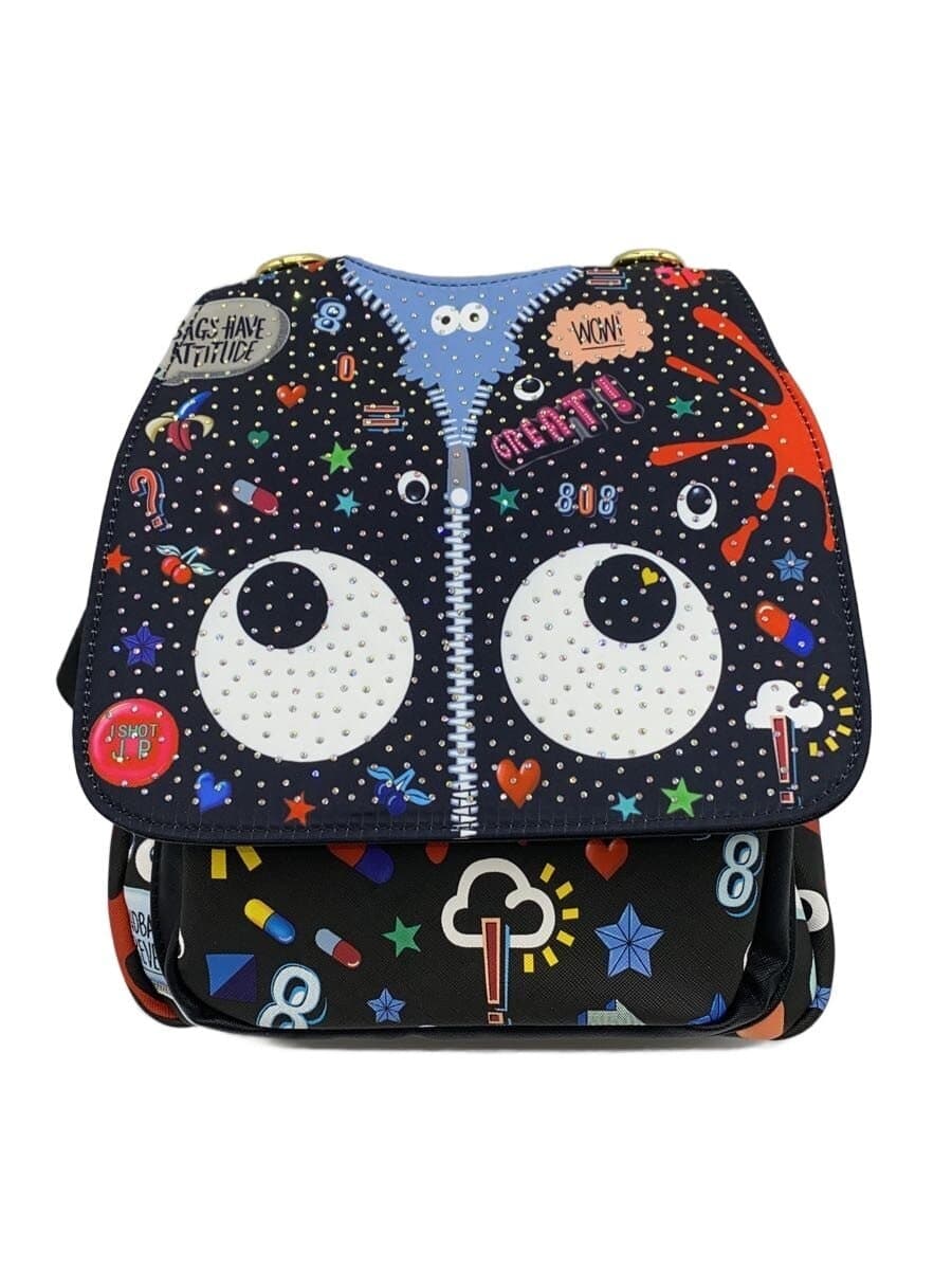 Other Brand EYE THEME Backpack -- BLK