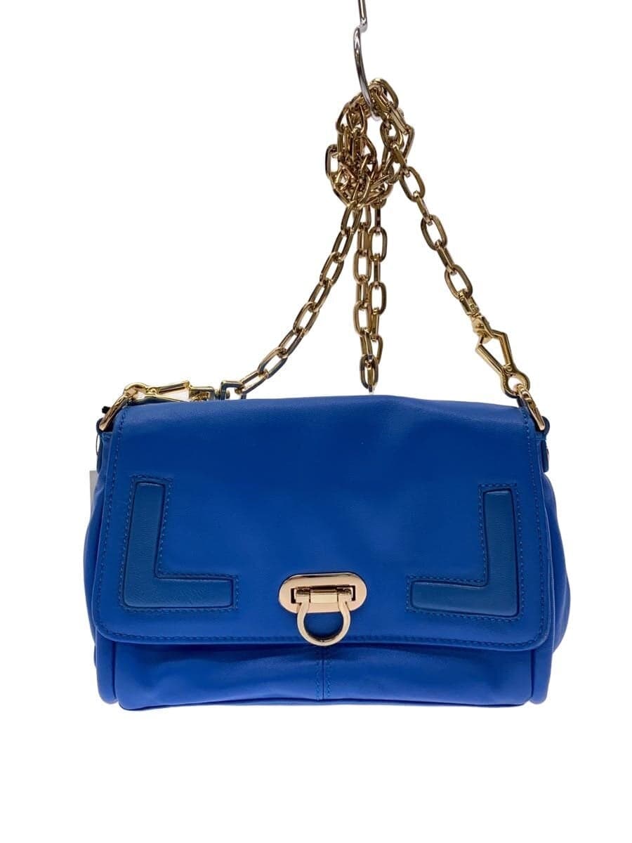 CIMABUE shoulder bag leather blue