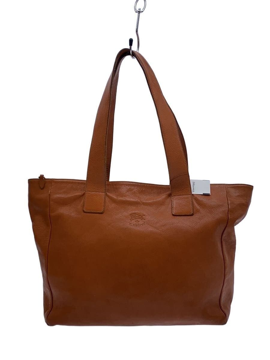 IL BISONTE has scratches Tote bag Leather CML Plain