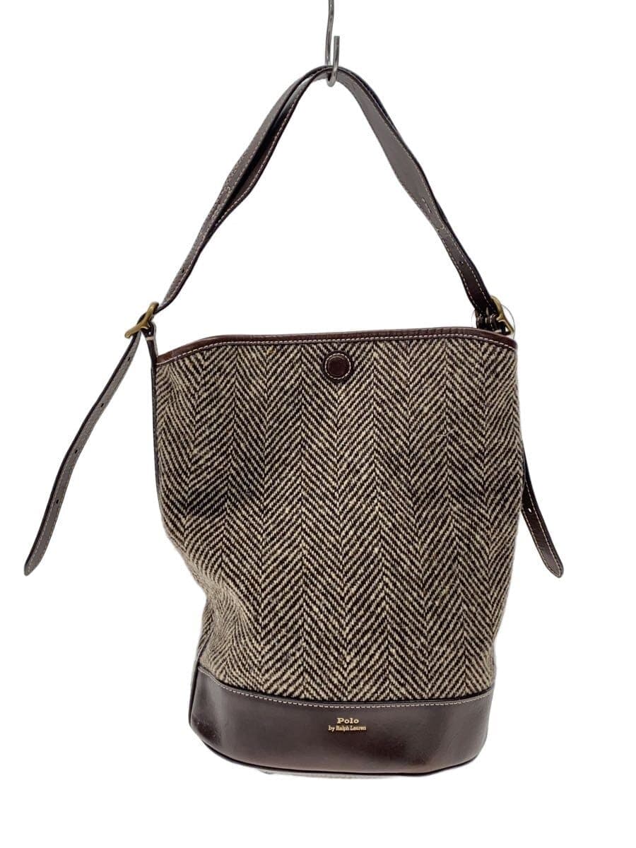 POLO RALPH LAUREN Shoulder Bag BRW Herringbone