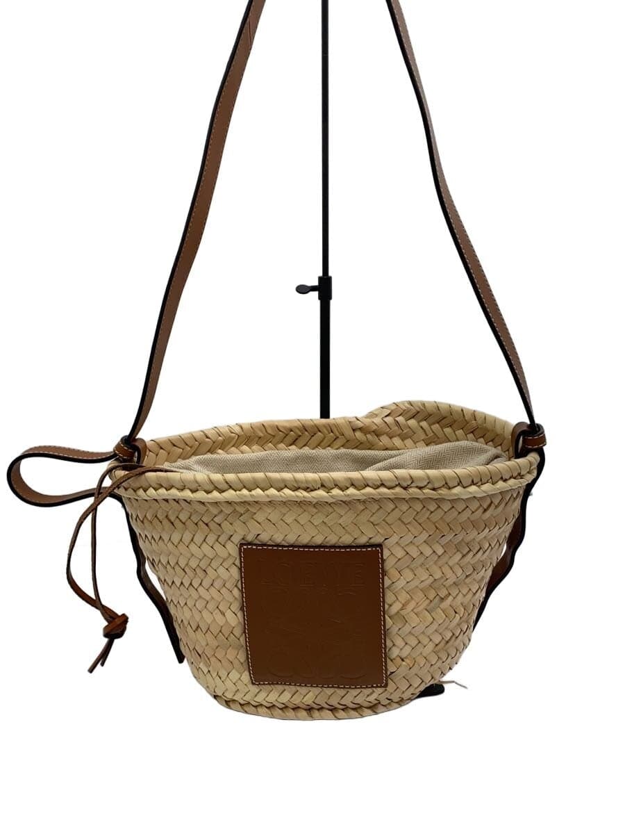 LOEWE Drawstring Bucket Bag Basket Bag BEG