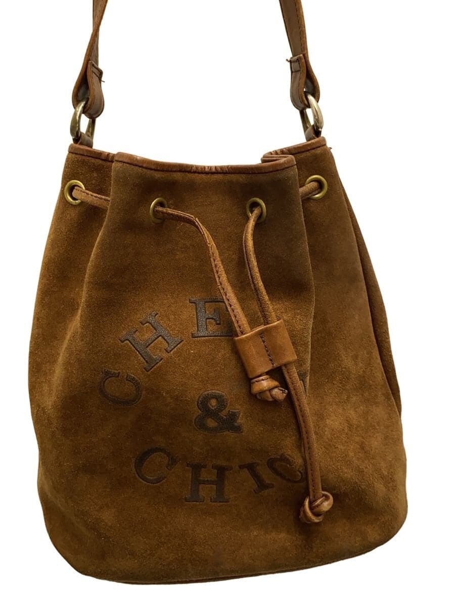 MOSCHINO CHEAP & CHIC Shoulder Bag Suede BRW