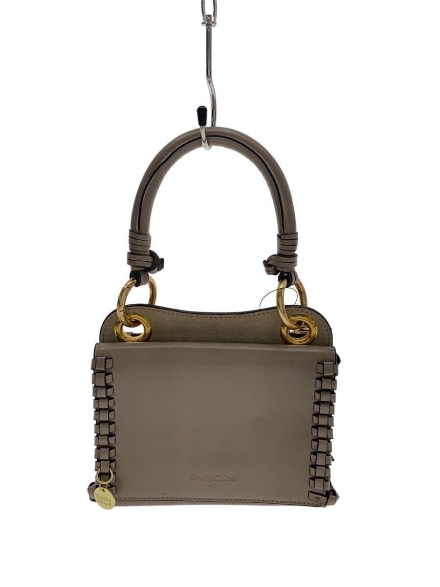 SEE BY CHLOE2-Way TILDA Mini Crossbody Bag Shoulder Bag Leather BEG