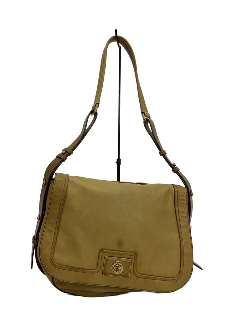 MARC BY MARC JACOBS Shoulder Bag Leather YLW Solid
