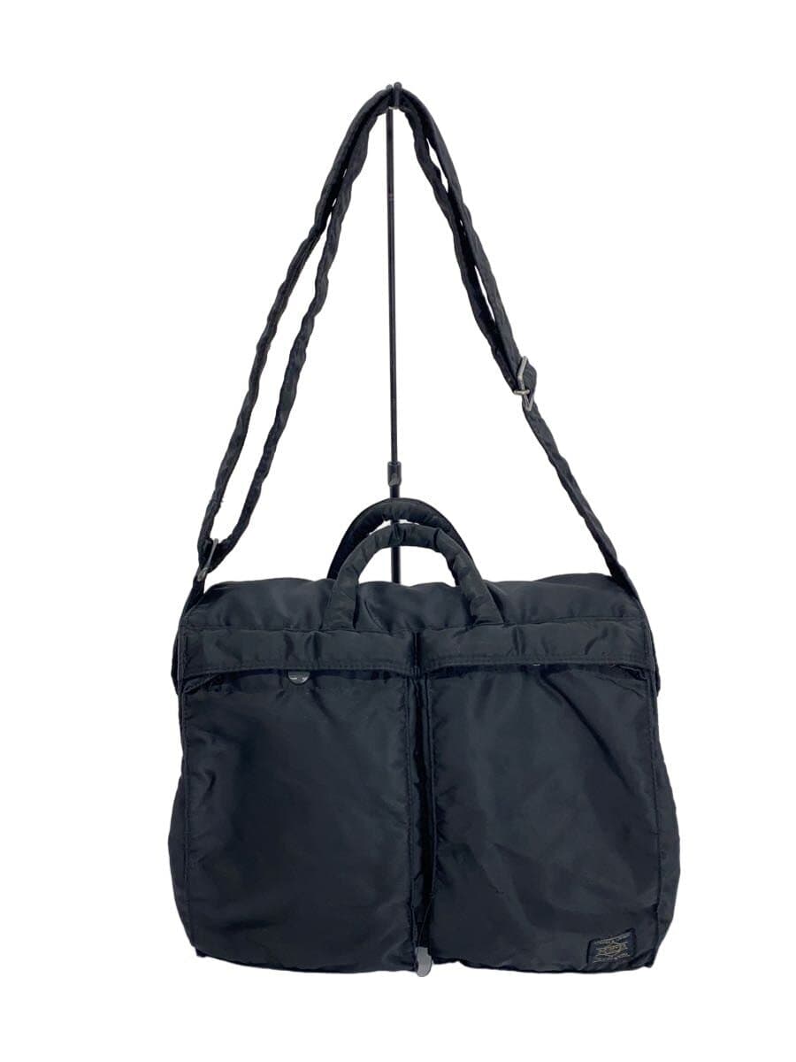 PORTER shoulder bag nylon BLK