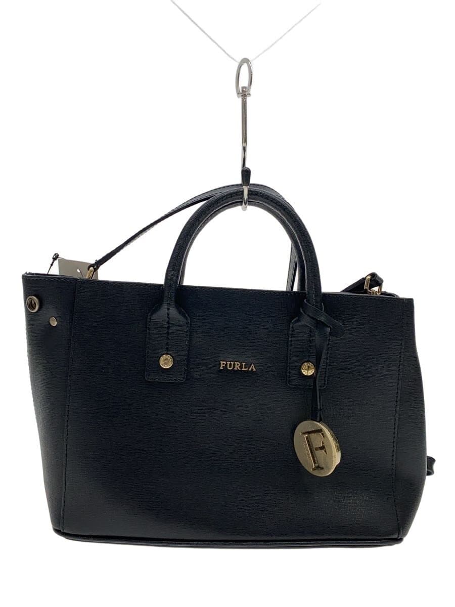 FURLA Shoulder Bag Leather BLK