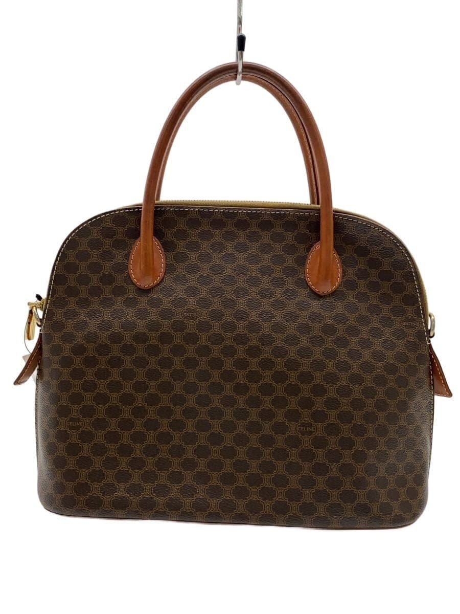 CELINE handbag PVC BRW all-over pattern