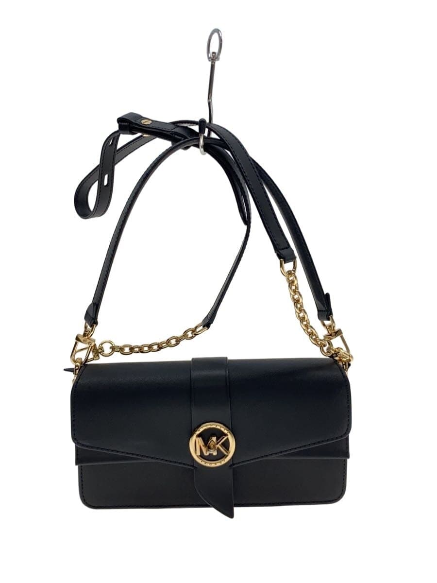 MICHAEL KORS Shoulder Bag Leather Black 30H1GGRL2L
