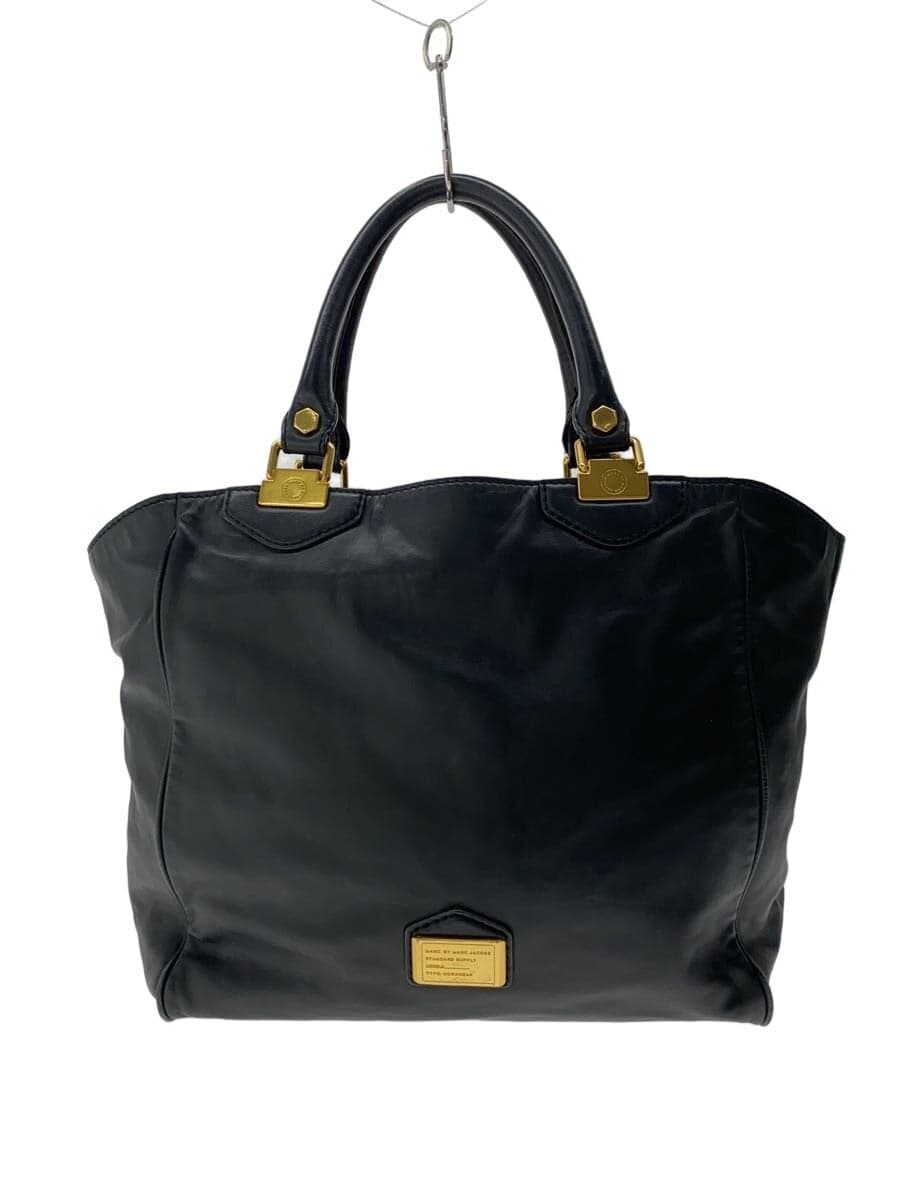MARC BY MARC JACOBS Tote Bag Cowhide BLK