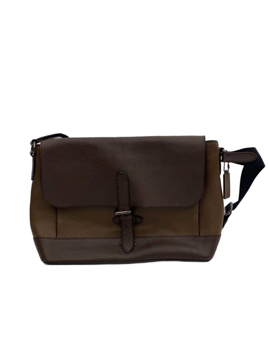 COACH Shoulder Bag BRW Solid 89894