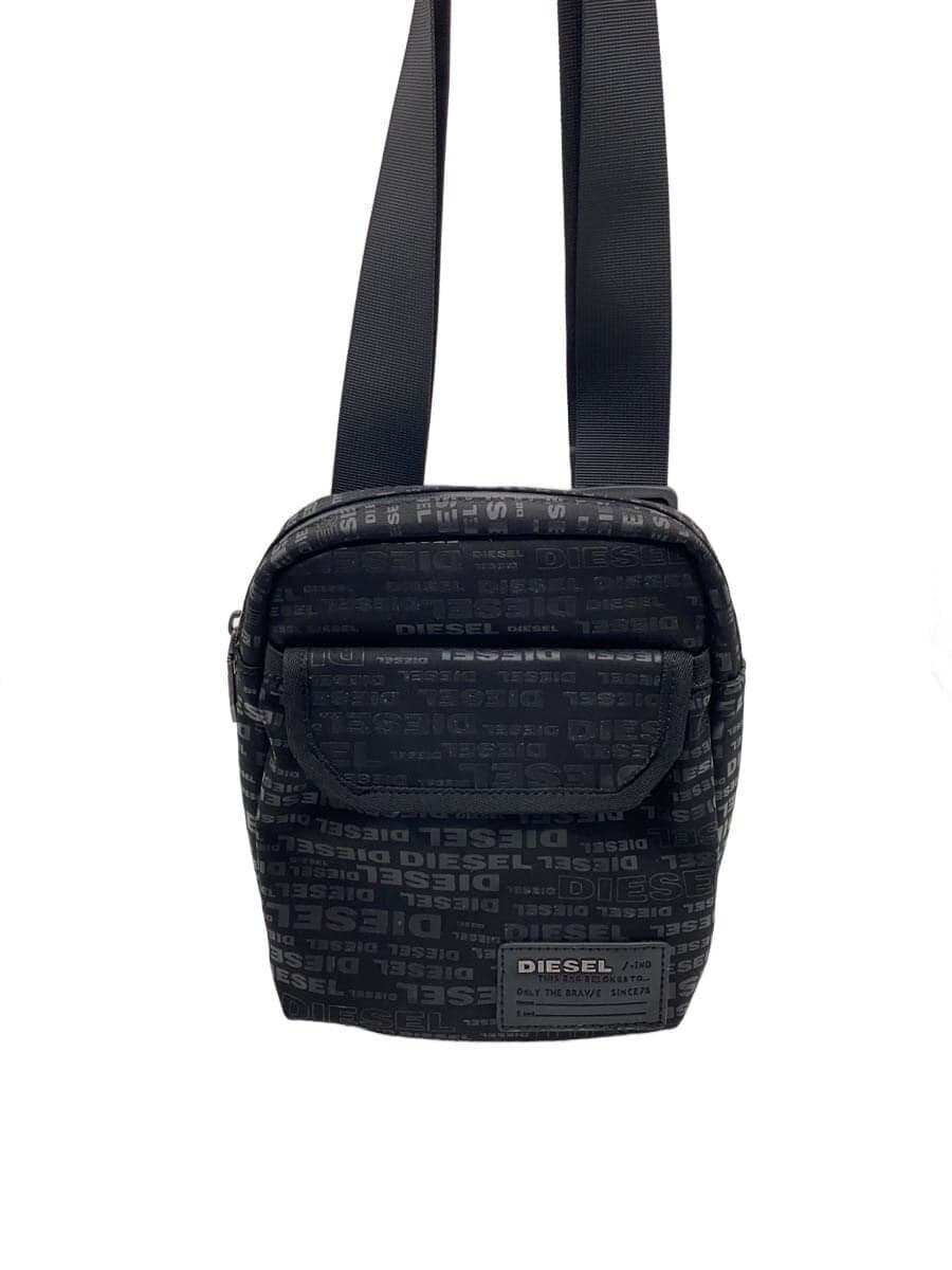 DIESEL Shoulder Bag -- BLK All-over print