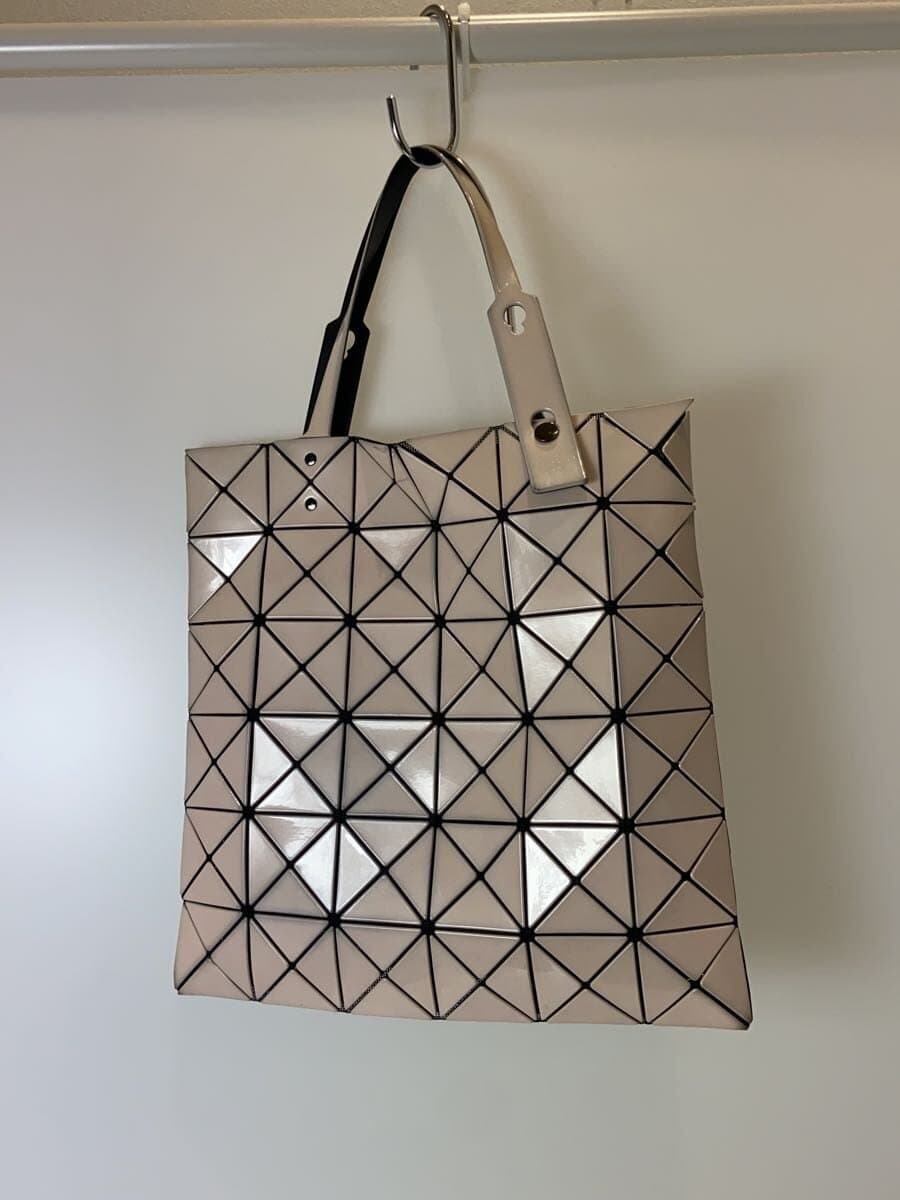 BAO BAO ISSEY MIYAKE tote bag polyester BEG solid color BB73-AG053
