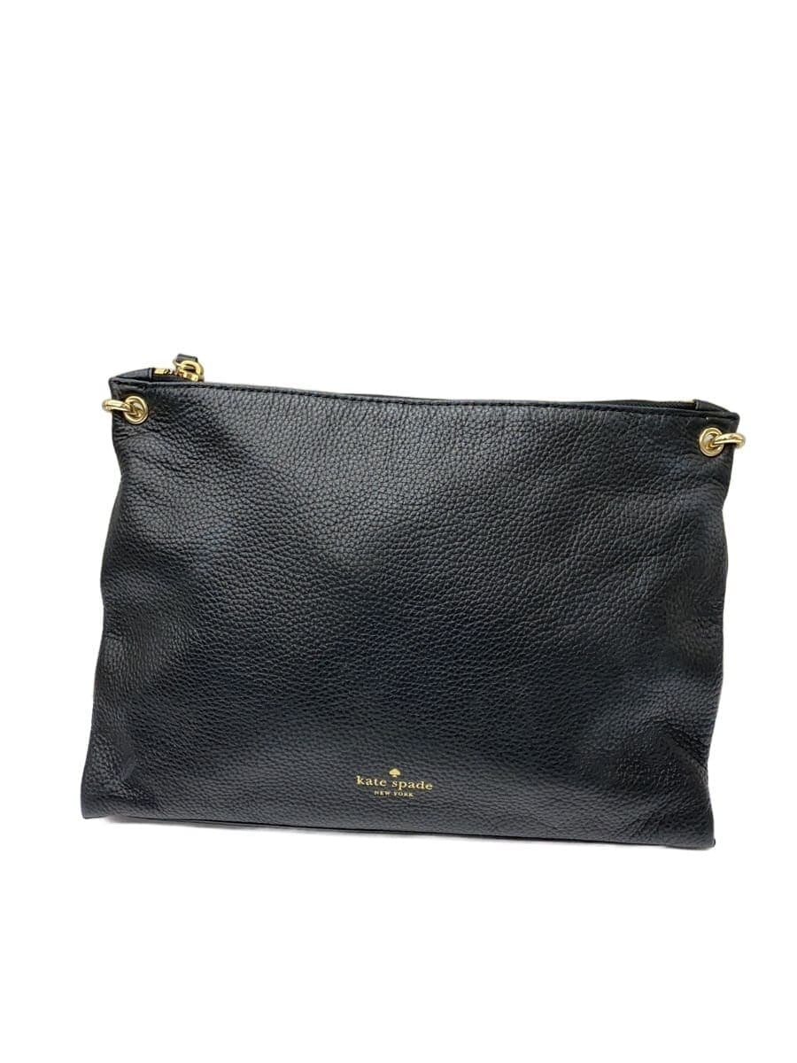 kate spade new york Shoulder Bag Leather BLK WKRU3784