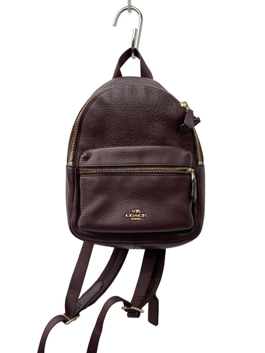 COACH Mini Charlie Backpack Leather BRD