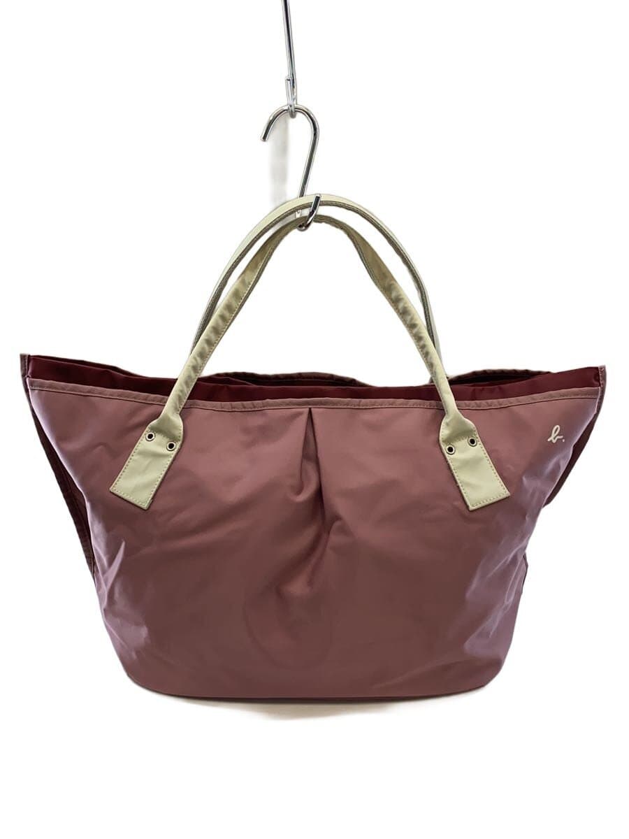 agnes b VOYAGE Shoulder Strap Missing Part Tote Bag PNK