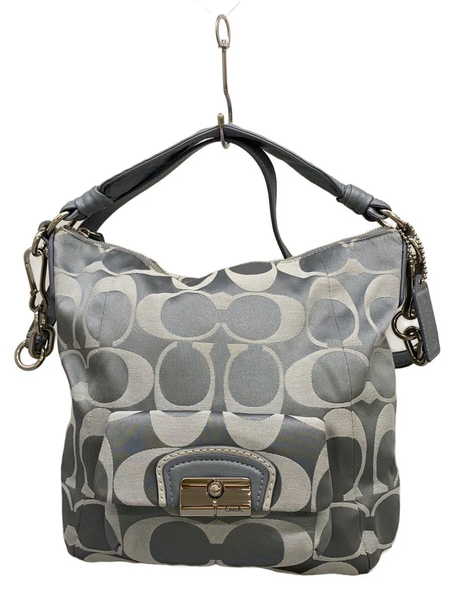 COACH Shoulder Bag_Signature Canvas BLU