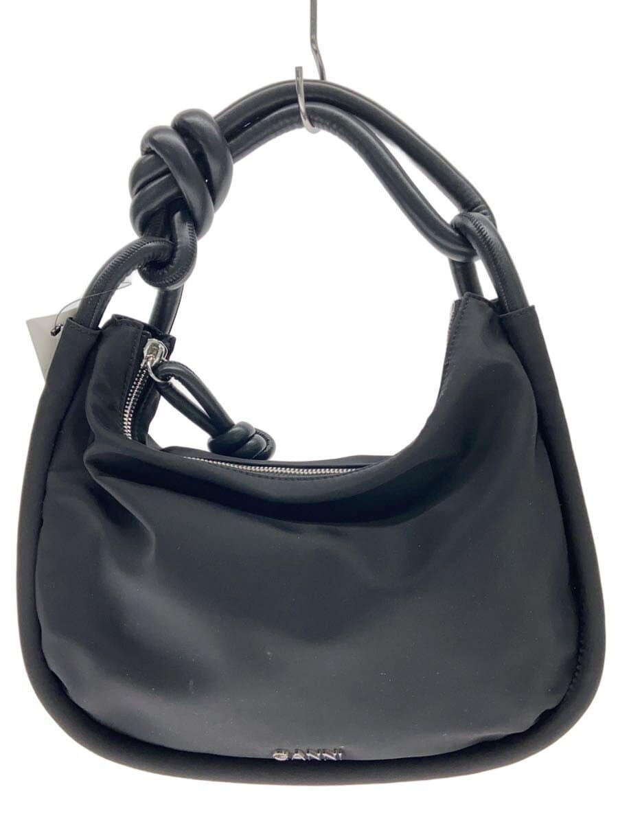 GANNI shoulder bag nylon BLK