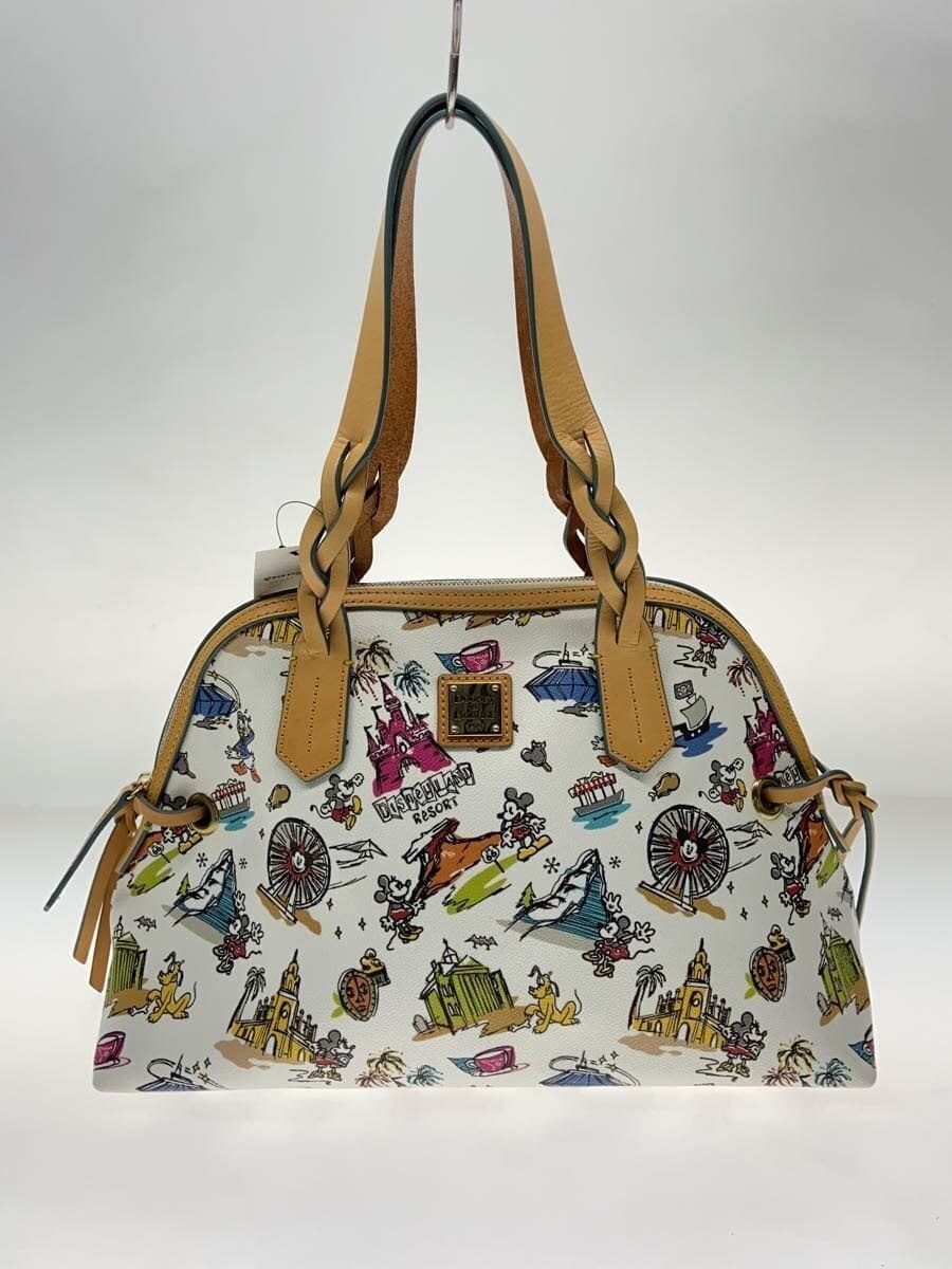 Dooney & Bourke WDW Exclusive Disney Handbag Leather White All-over Print
