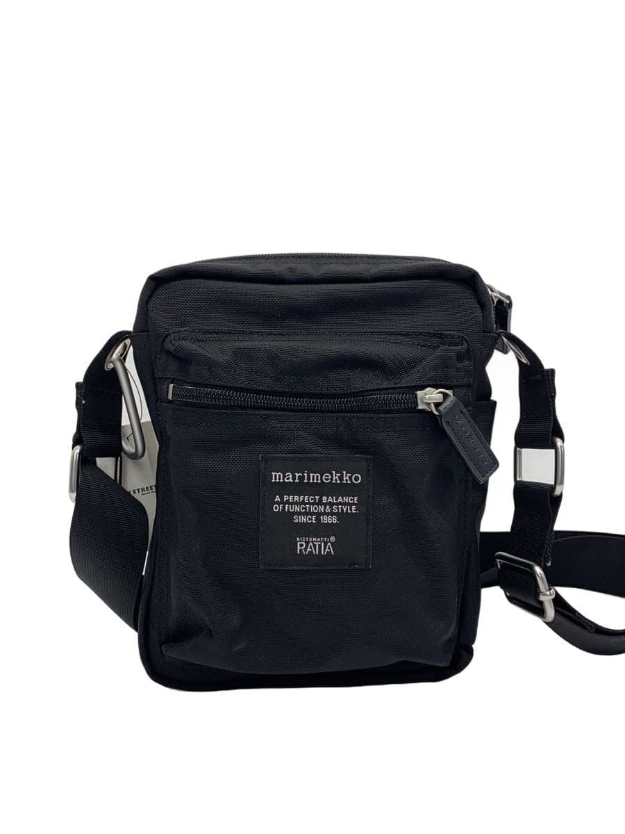 marimekko CASH&CARRY Shoulder Bag Nylon BLK