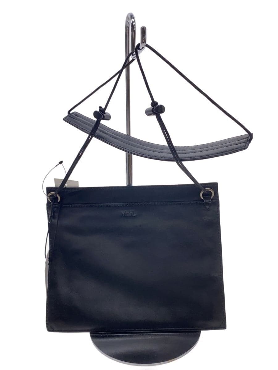Other Brand Mah L Shoulder Bag Leather BLK Solid