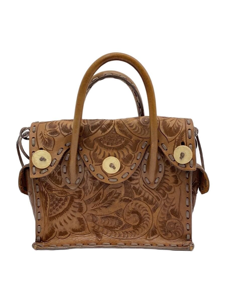 GRACE CONTINENTAL Handbag Leather BRW