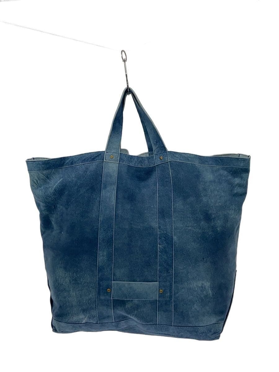SEVEN BY SEVENLEATHER TOTE BAG -Goat suede Antique finish Tote Bag Leather