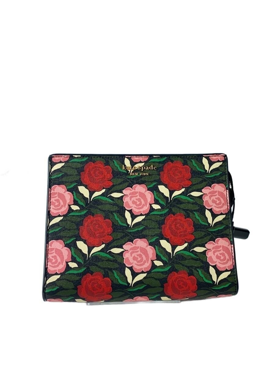 kate spade new york Pouch BLK Floral K9869