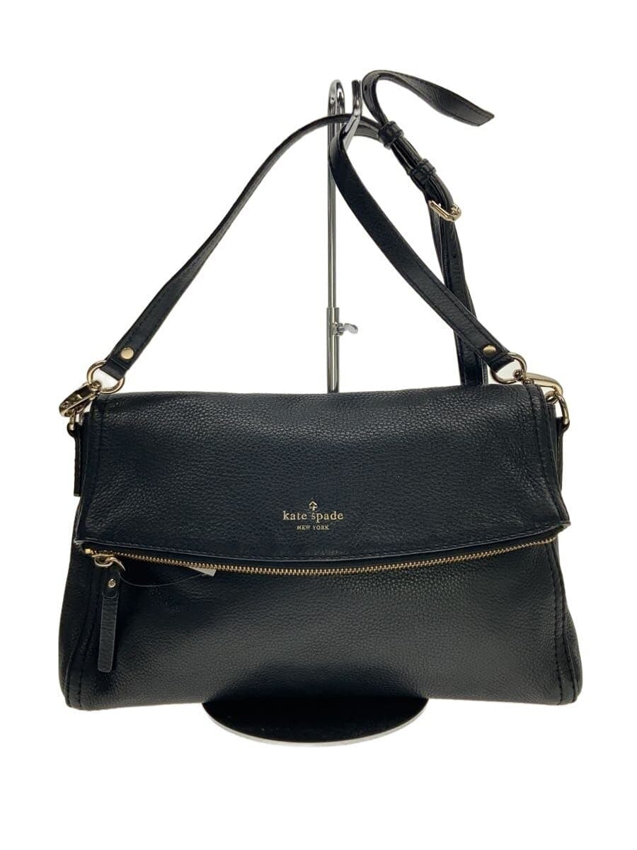 kate spade new york Shoulder Bag Leather BLK