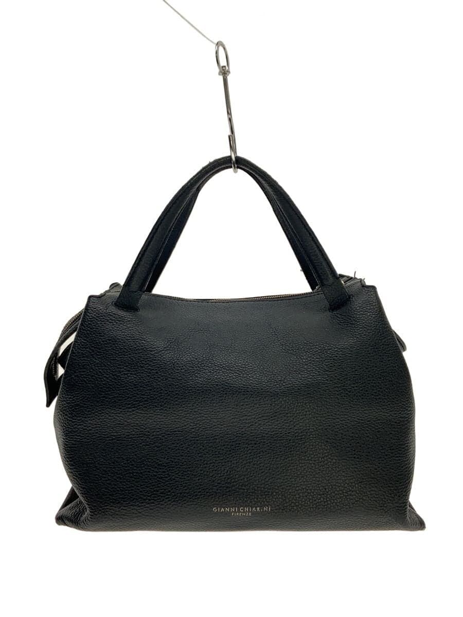 GIANNI CHIARINI Bag Leather Black Solid Color