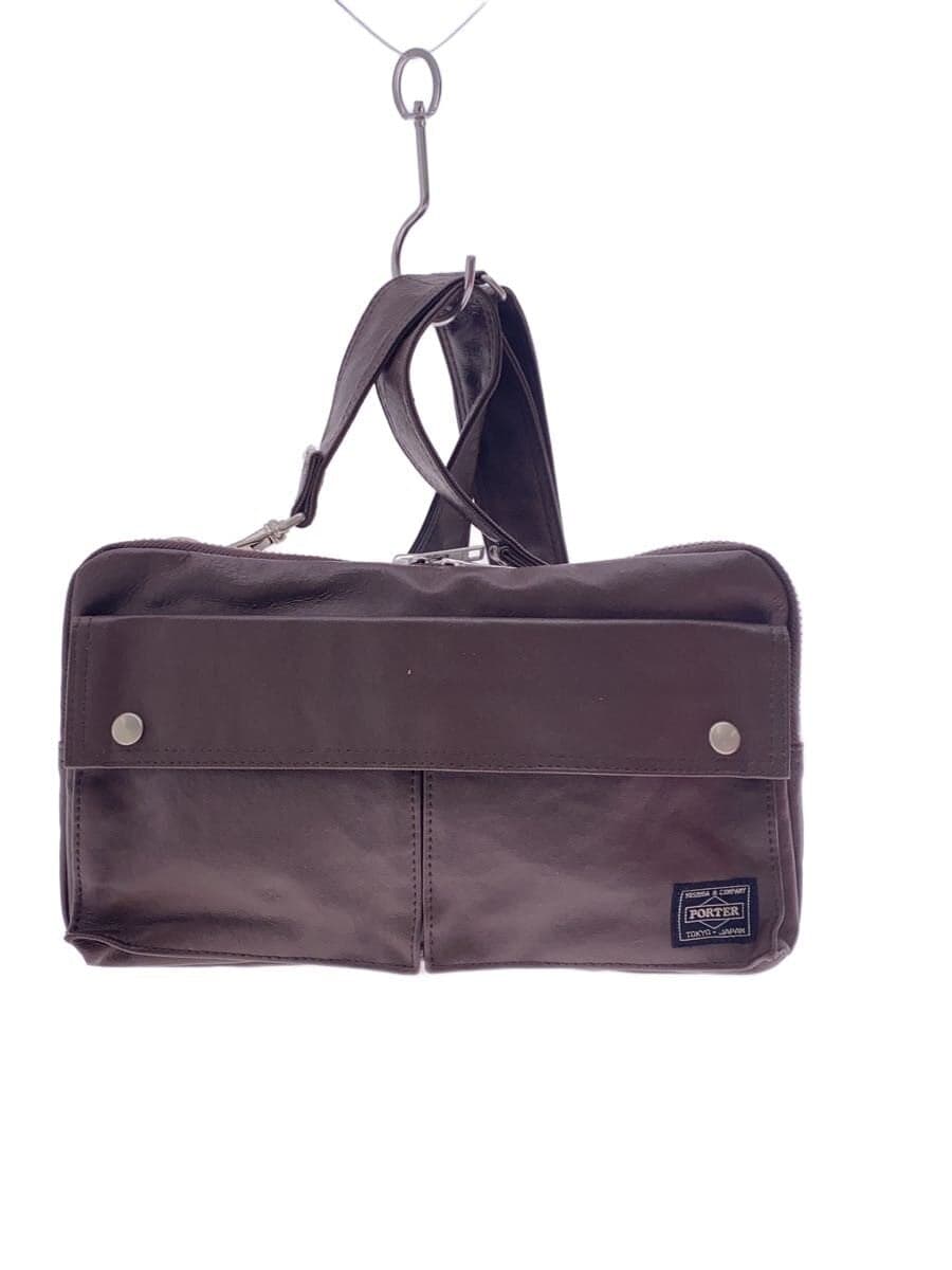 PORTER Freestyle Waist Bag Leather BRW Solid
