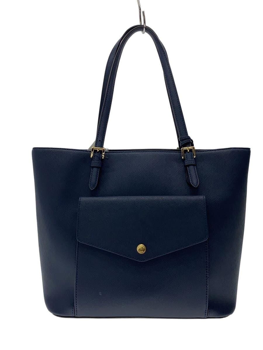 MICHAEL KORS Tote Bag PVC Navy Solid AV-1612