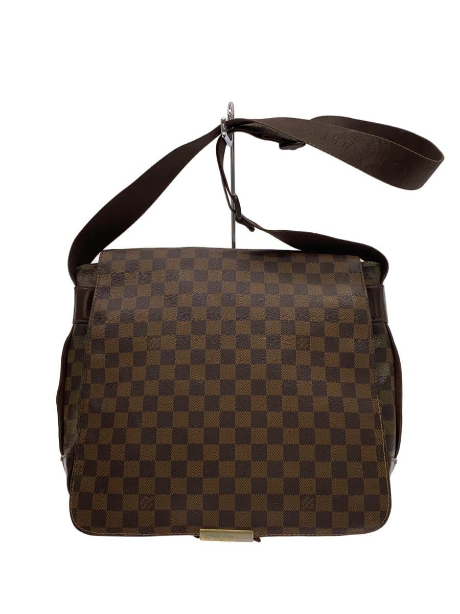 LOUIS VUITTON Bastille_ Damier Ébène PVC BRW N45258