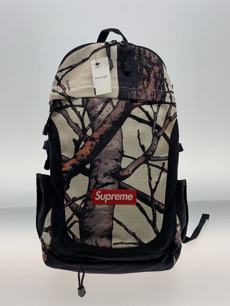 Supreme Backpack Nylon BLK Print
