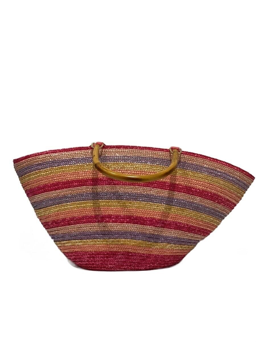 Caterina Bertini Basket Bag Multicolor