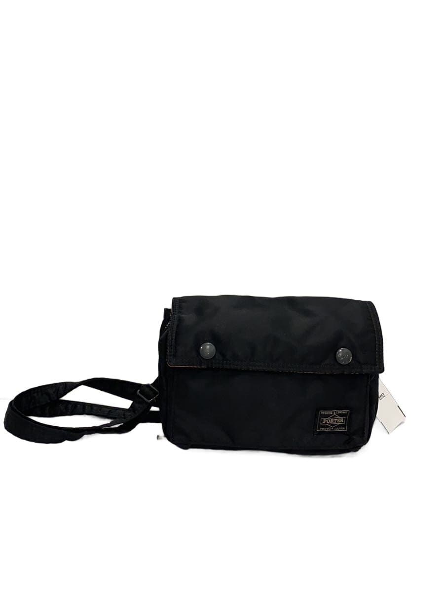 PORTER shoulder bag nylon BLK