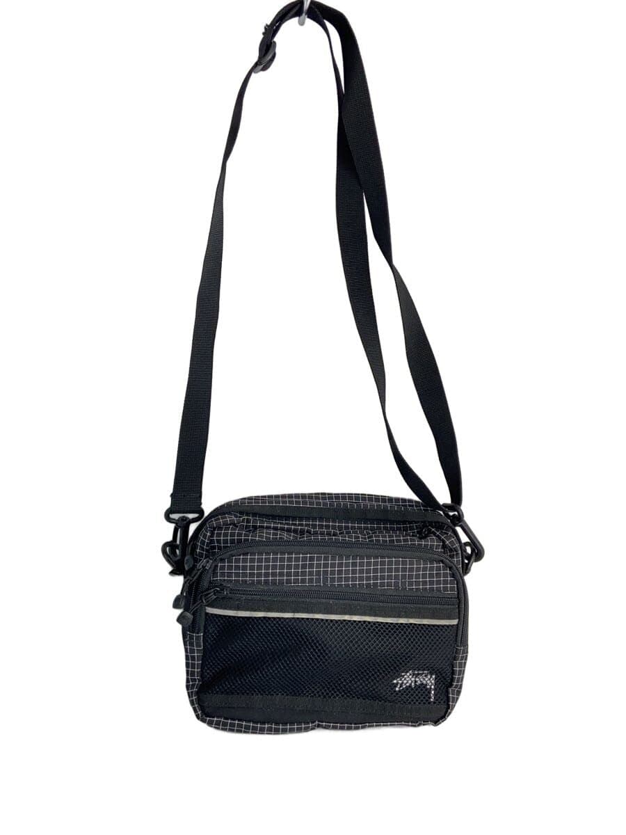 STUSSY Shoulder Bag Nylon BLK