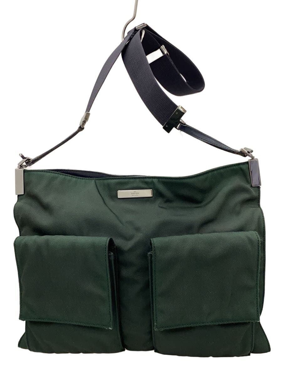 GUCCI shoulder bag nylon GRN 001・3283