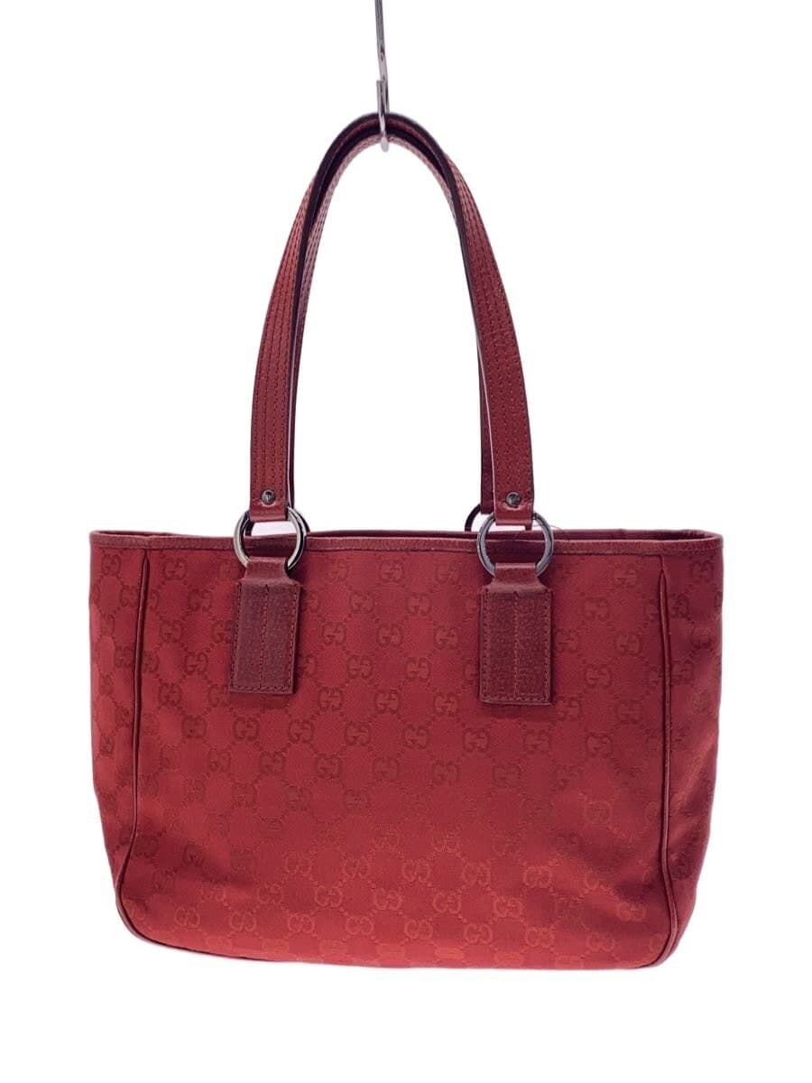 GUCCI Tote Bag_GG Canvas Canvas RED