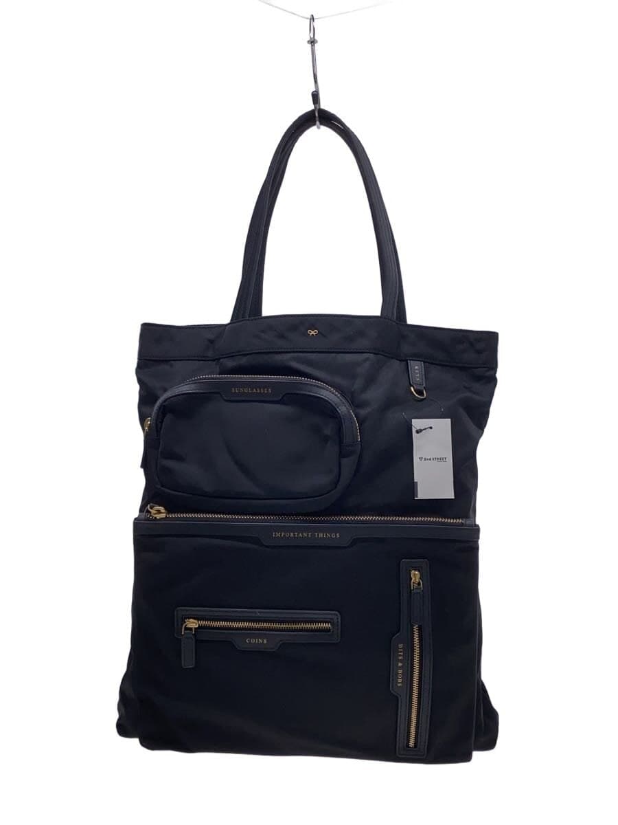 ANYA HINDMARCH tote bag nylon BLK