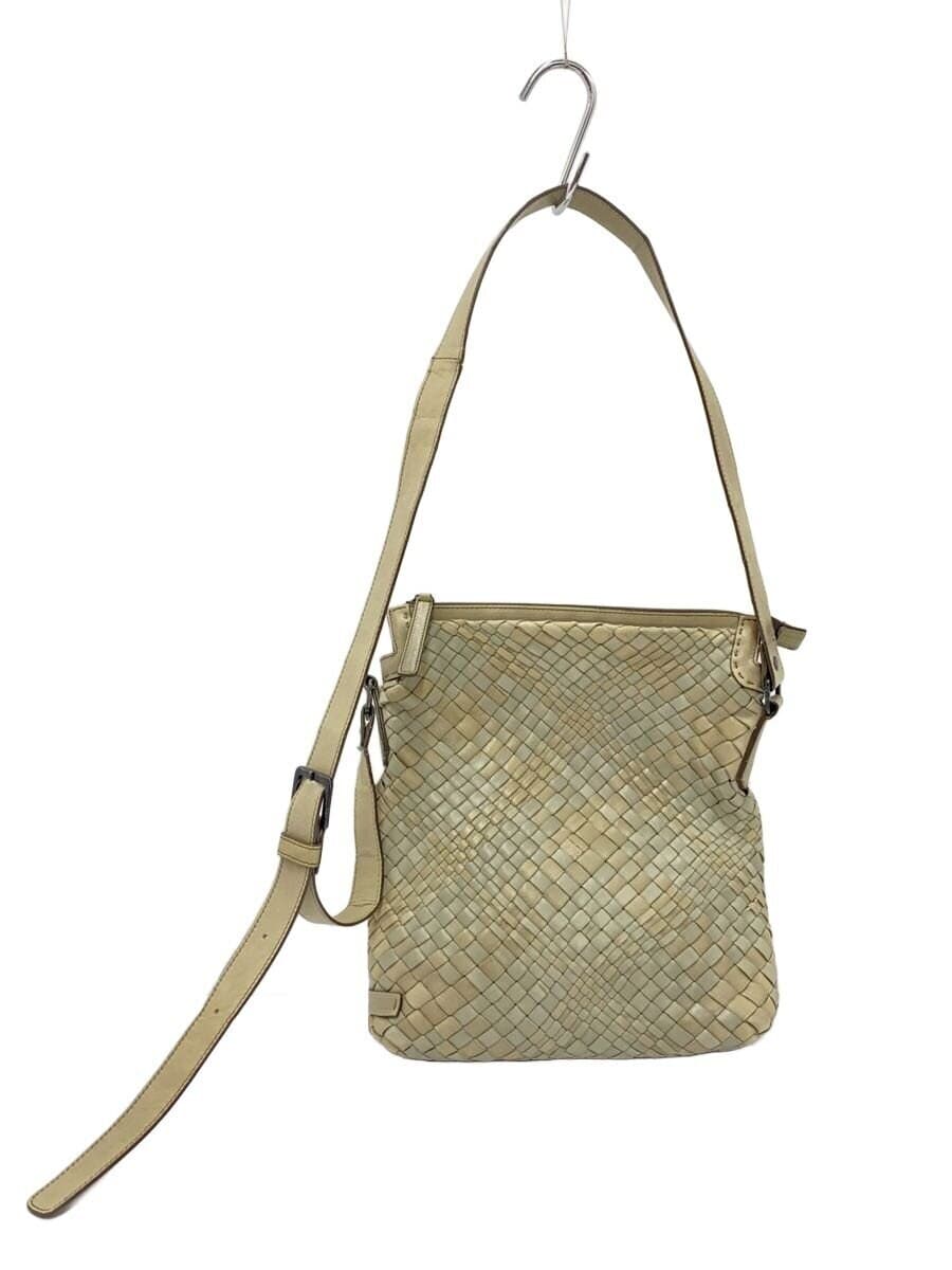 FALORNI Shoulder Bag Leather GRY