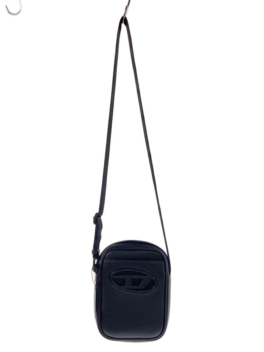 DIESEL shoulder bag leather BLK