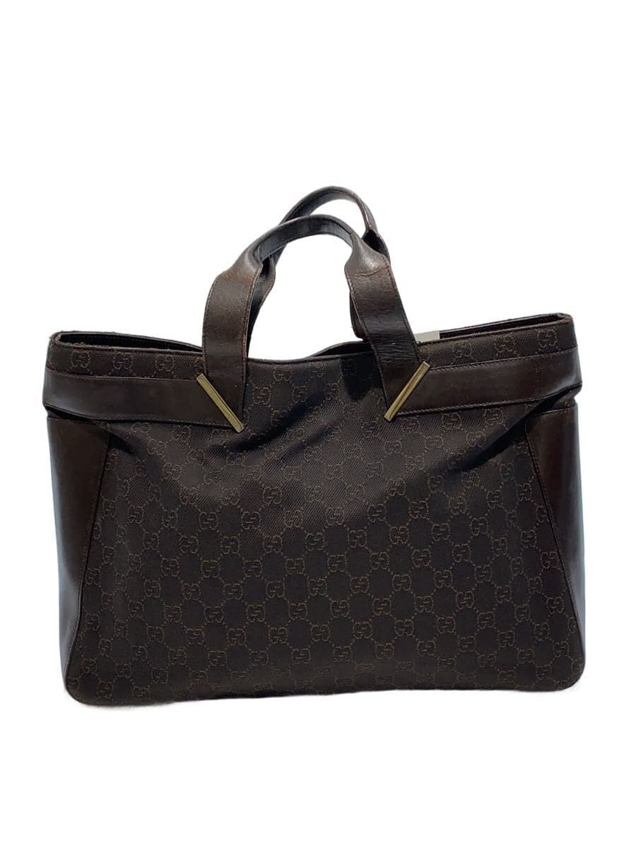 GUCCI tote bag canvas BRW all-over pattern