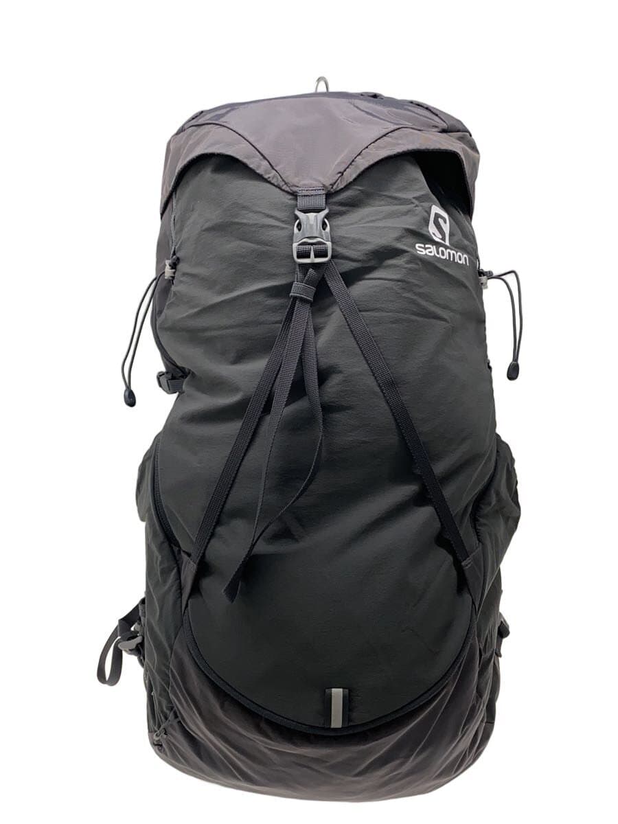 Salomon backpack nylon GRY plain