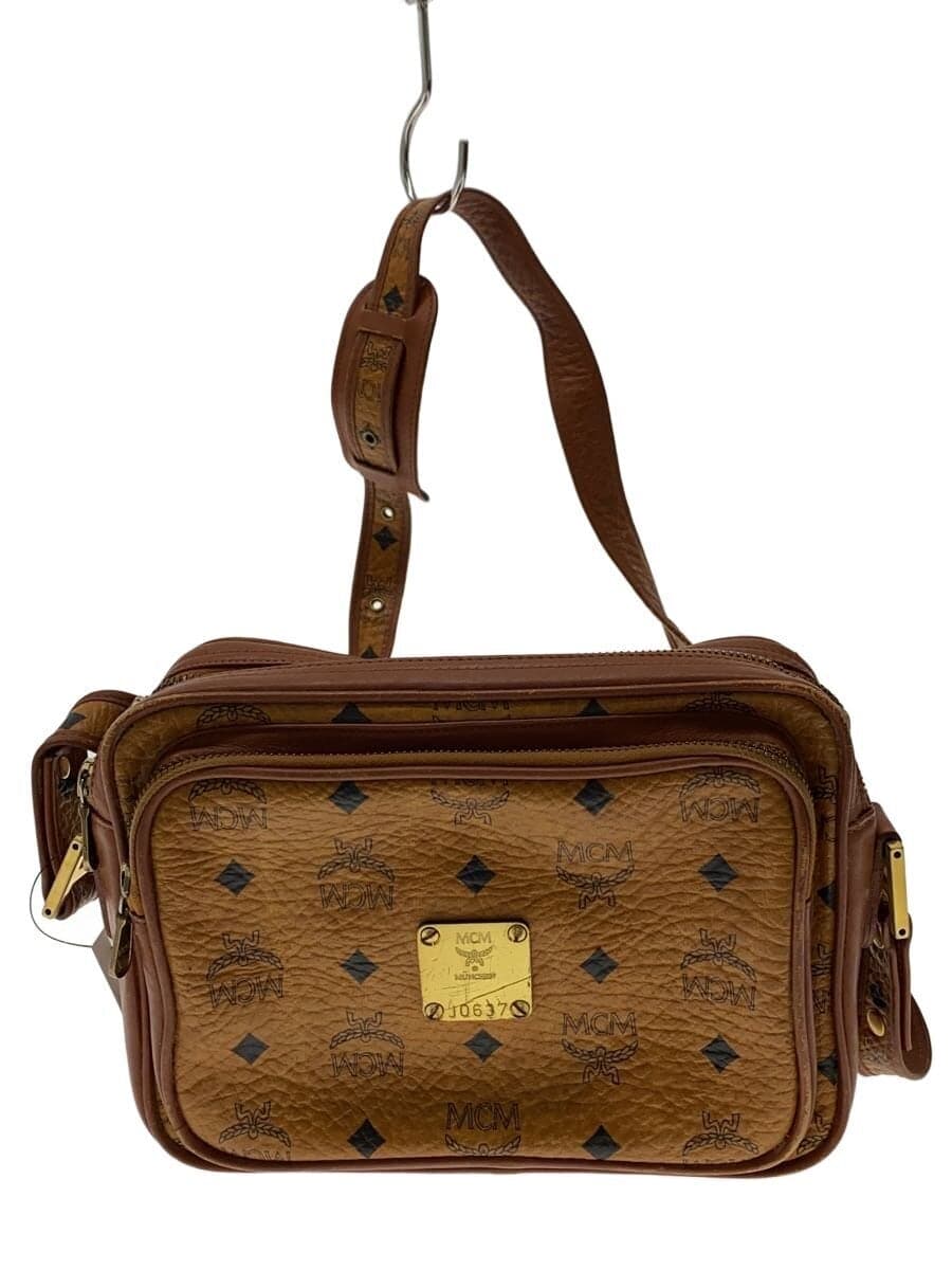 MCM Shoulder Bag Leather CML Z5371